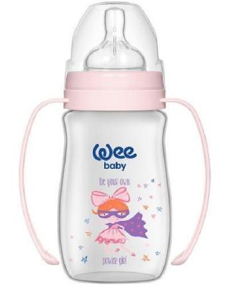 745  ШИШЕ WEE BABY С ДРЪЖКИ 250 МЛ | 745 WEE BABY BOTTLE WITH HANDLES 250 ML