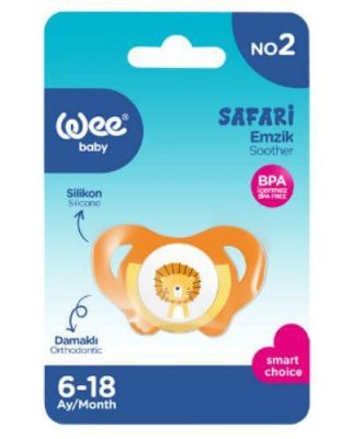 947  ЗАЛЪГАЛКА WEE BABY 6-18 САФАРИ | 947 WEE BABY pacifier 6-18 SAFARI