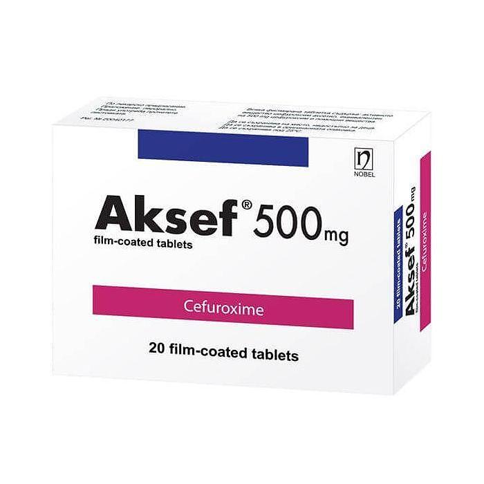 АКСЕФ ТАБЛ. 500МГ Х 20 | AXEF tab. 500 MG X 20