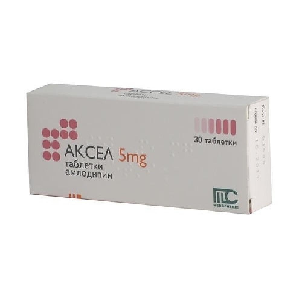 АКСЕЛ ТАБЛ. 5МГ Х 30 | AXEL tab. 5 MG X 30