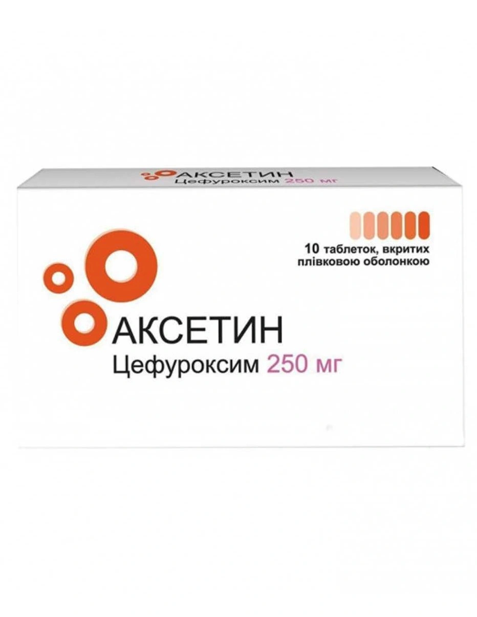 АКСЕТИН ТАБЛ. 250МГ Х 10 | AKSETIN tab. 250MG X 10