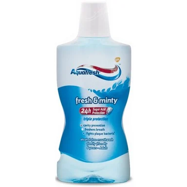 АКВАФРЕШ Вода за уста 500 мл | AQUAFRESH Mouthwash 500 ml