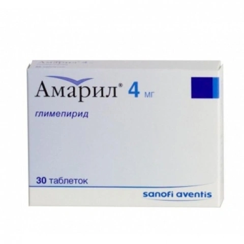 АМАРИЛ ТАБЛ. 4МГ Х 30 | AMARYL tab. 4MG X 30