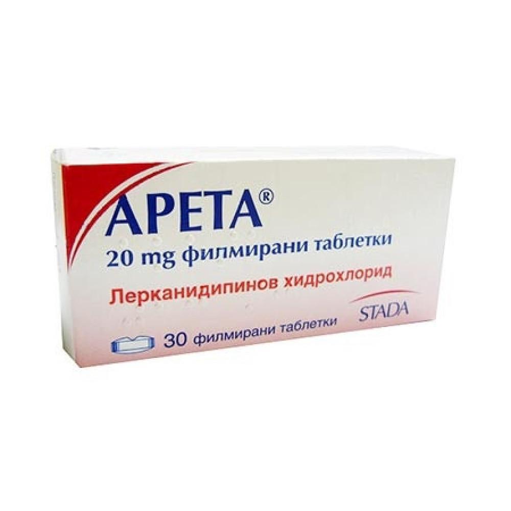 АРЕТА ТАБЛ. 20МГ Х 30 | ARETA tab. 20 MG X 30