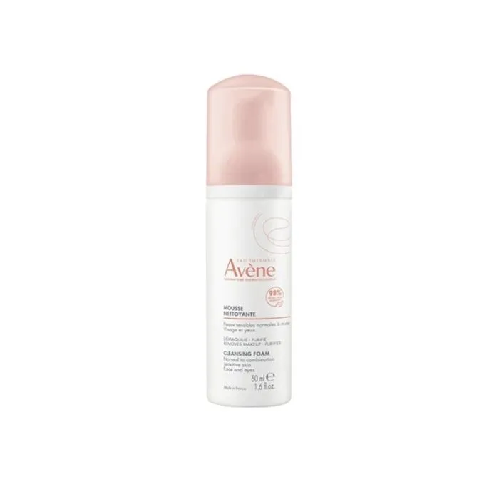 АВЕН ПОЧИСТВАЩА ПЯНА С ГРИЖА ЗА ЛИЦЕТО 50МЛ | AVENE CLEANSING FOAM WITH FACE CARE 50ML