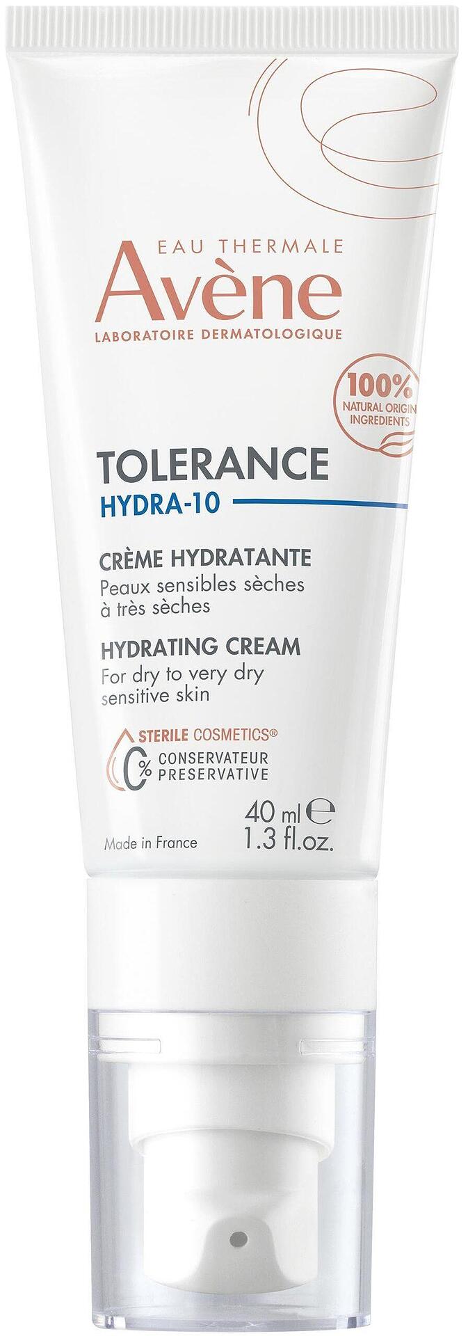АВЕН TOLERANCE HYDRA 10 ХИДРАТИРАЩ КРЕМ 40мл | AVENE TOLERANCE HYDRA 10 MOISTURIZING CREAM 40ml