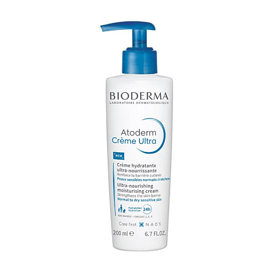БИОДЕРМА АТОДЕРМ КРЕМ УЛТРА ЛИЦЕ/ТЯЛО ПОМПА 200МЛ | BIODERMA ATODERM CREAM ULTRA FACE/BODY PUMP 200ML