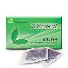 БИОХЕРБА ЧАЙ МЕНТА Х 20 | BIOHERBA MINT TEA X 20