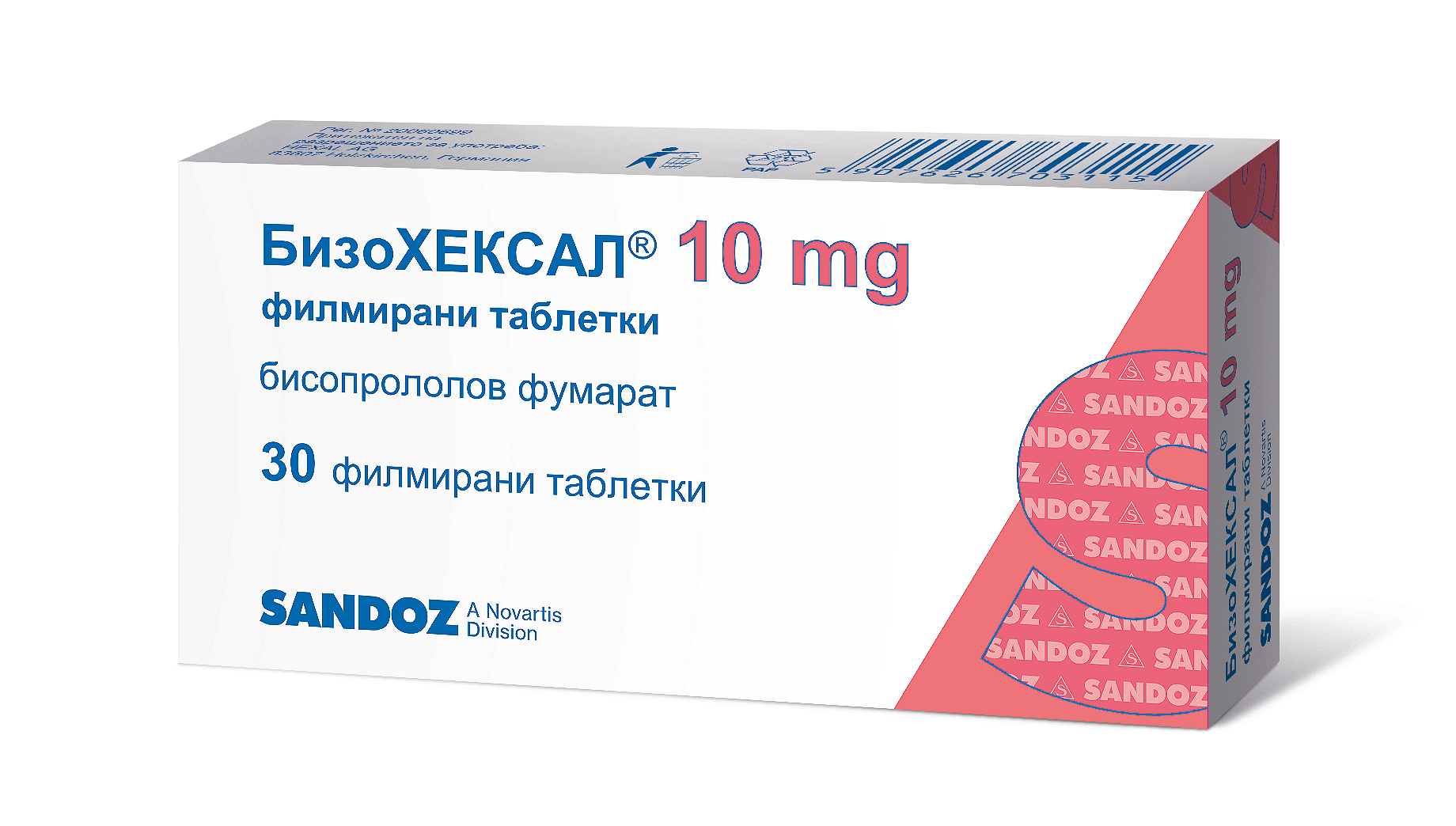 БИЗОХЕКСАЛ ТАБЛ.10МГ Х 30 | BIZOHEXAL tab. 10 MG X 30