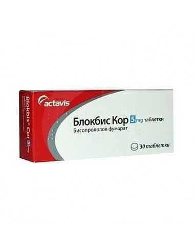 БЛОКБИС КОР ТАБЛ. 5МГ Х 30 | BLOKBIS COR tab. 5 MG X 30