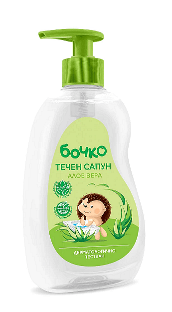 БОЧКО Течен сапун алое 410 мл | BOCHKO Aloe liquid soap 410 ml