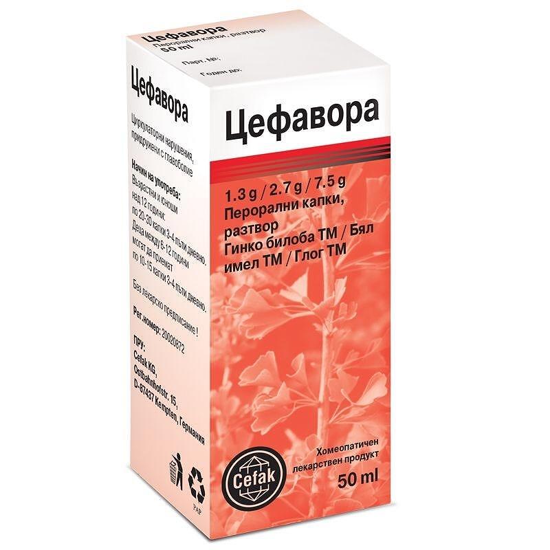 ЦЕФАВОРА СОЛ. 50МЛ | CEFAVORA SALT. 50 ML