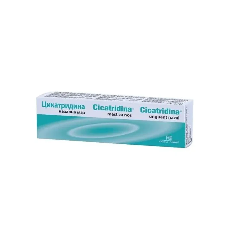 ЦИКАТРИДИНА НАЗАЛНА МАЗ 15Г | CICATRIDINA NASAL OINTMENT 15G