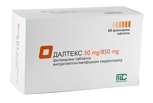 ДАЛТЕКС ТАБЛ. 50МГ/850МГ Х 60 | DALTEX tab. 50MG/850MG X 60