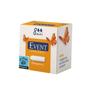 Дамски тампони мини х8 Event | Women's tampons mini x8 Event