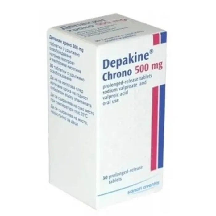 ДЕПАКИН ХРОНО 500МГ Х 30 | DEPAKIN CHRONO 500MG X 30