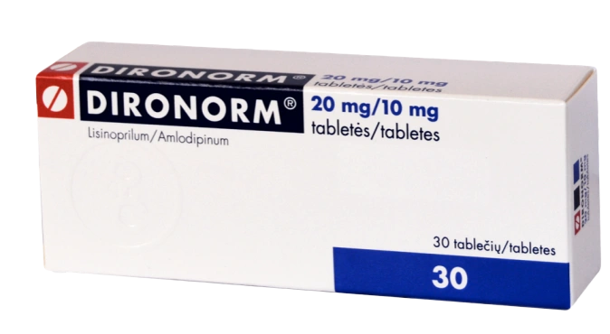 ДИРОНОРМ ТАБЛ. 20МГ/10МГ Х 30 | DIRONORM tab. 20MG/10MG X 30
