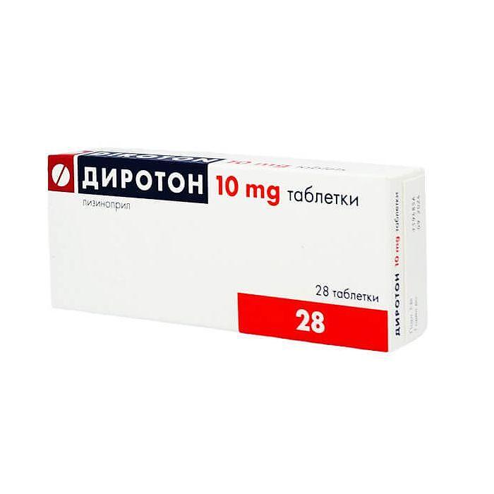 ДИРОТОН ТАБЛ. 10МГ Х 28 | DIROTON tab. 10 MG X 28