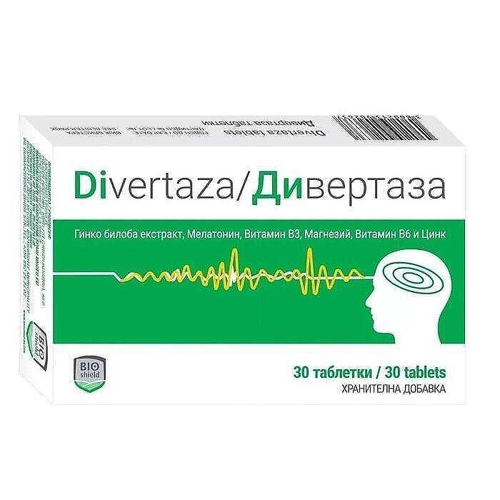 ДИВЕРТАЗА ТАБЛ. Х 30 | DIVERTAZA tab. X 30