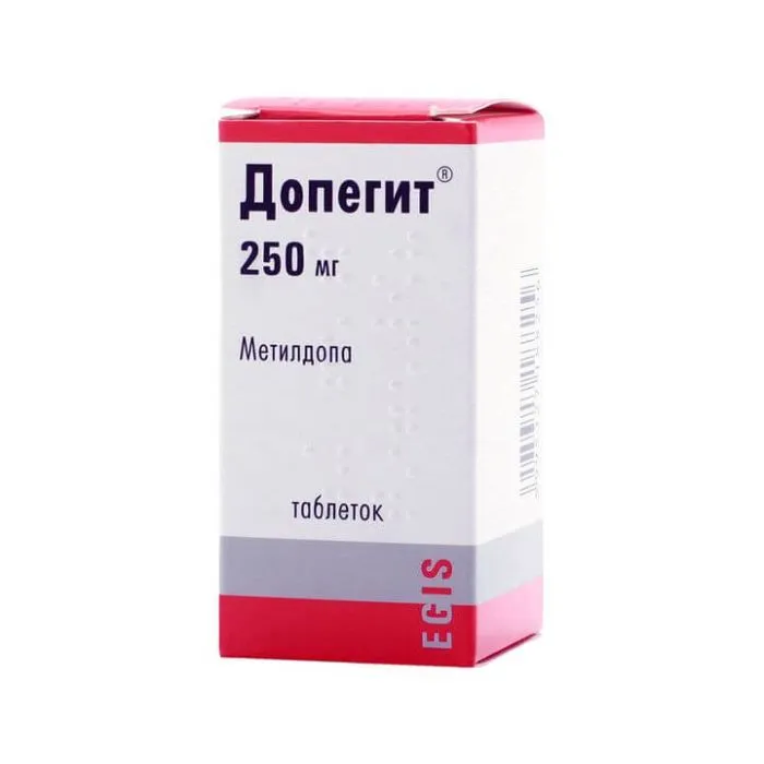 Допегит таблетки 250 мг х 30
