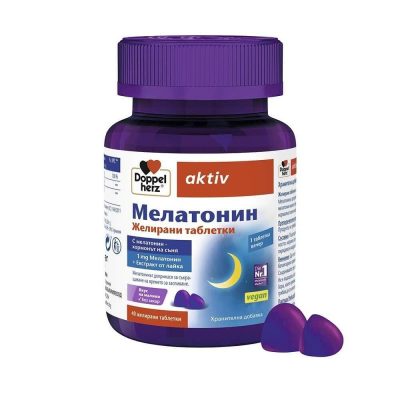 ДОПЕЛХЕРЦ АКТИВ Мелатонин желирани табл. х 40 | DOPPELHERTZ ACTIVE Melatonin gel tab.. x 40