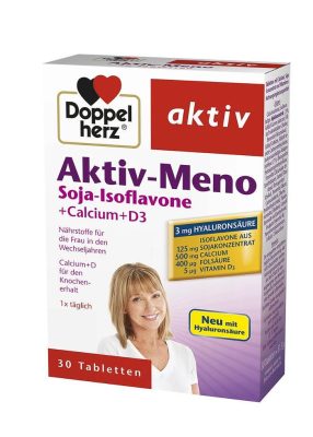 Допелхерц Актив-Мено + хиалуронова к-на таблетки х 30 | Doppelhertz Aktiv-Meno + hyaluronic acid tab. x 30