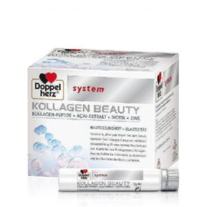 ДОПЕЛХЕРЦ СИСТЕМ КОЛАГЕН BEAUTY  ФЛАКОНИ Х 30 | DOPPELHERZ SYSTEM COLLAGEN BEAUTY VIALS X 30