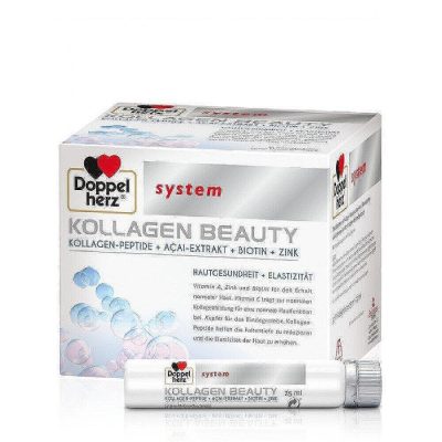 ДОПЕЛХЕРЦ СИСТЕМ КОЛАГЕН BEAUTY  ФЛАКОНИ Х 30 | DOPPELHERZ SYSTEM COLLAGEN BEAUTY VIALS X 30