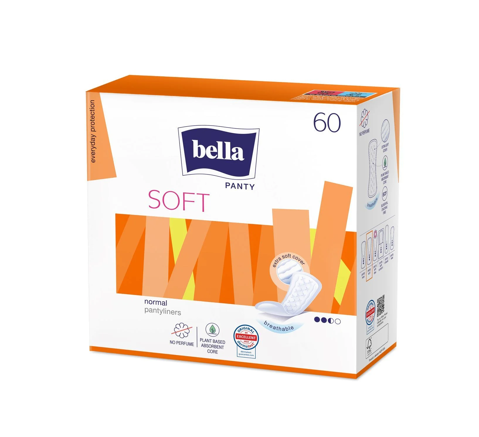 ДП БЕЛА ЕЖЕДНЕВНИ ПЕНТИ СОФТ 60БР. | DP BELLA DAILY PADS SOFT 60PCS.