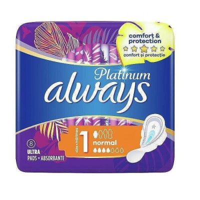 ДП ОЛУЕЙС ПЛАТИНУМ НОРМАЛ ДУО Х 8 | DP ALWAYS PLATINUM NORMAL DUO X 8