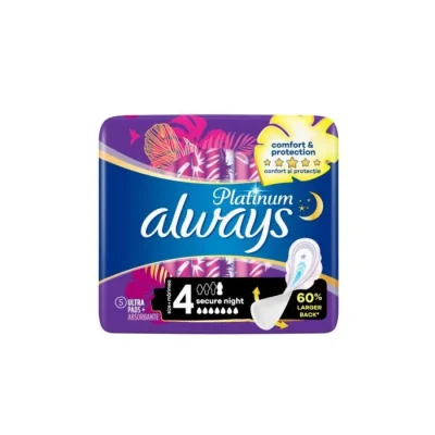 ДП ОЛУЕЙС ПЛАТИНУМ SECURE NIGHT Х 5 | DP ALWAYS PLATINUM SECURE NIGHT X 5