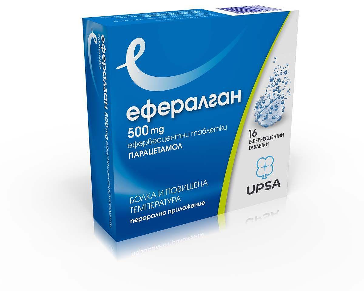 ЕФЕРАЛГАН ЕФФ. ТАБЛ. 500МГ Х 16 | EFERALGAN EFF. TABLE 500 MG X 16