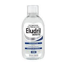 ЕЛУДРИЛ WHITE ЕЖЕДНЕВНА ВОДА ЗА УСТА 500МЛ | ELUDRIL WHITE DAILY MOUTHWATER 500ML