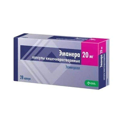ЕМАНЕРА КАПС. 20МГ Х 28 | EMANERA CAPS. 20 MG X 28