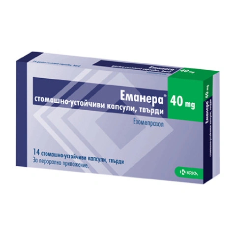 ЕМАНЕРА КАПС. 40МГ Х 14 | EMANERA CAPS. 40 MG X 14