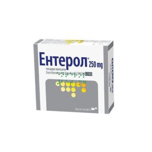 ЕНТЕРОЛ КАПС. 250МГ Х 12 | ENTEROL CAPS. 250 MG X 12