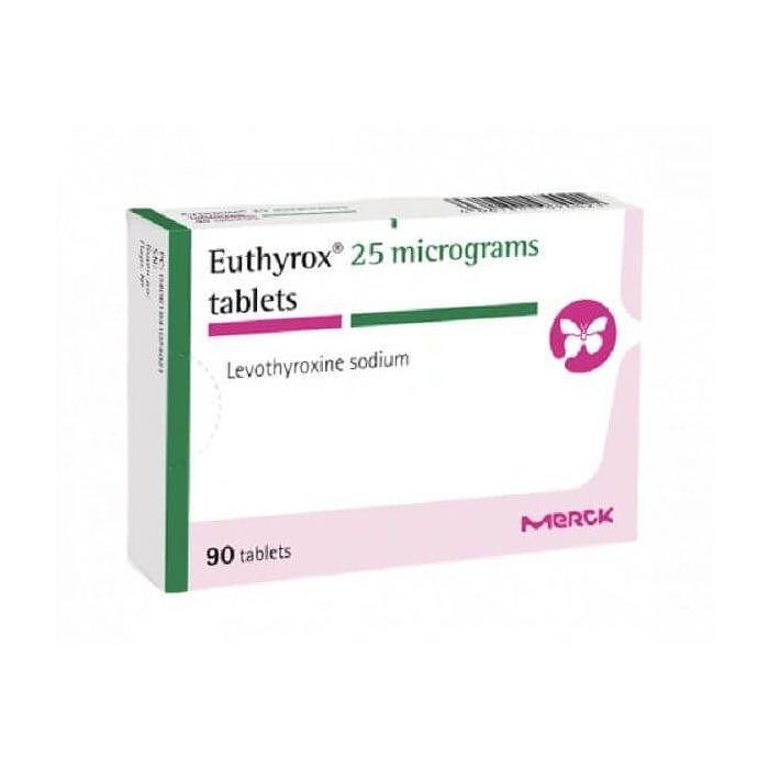 ЕУТИРОКС ТАБЛ. 25МКГ Х 90 | EUTHIROX tab. 25MG X 90