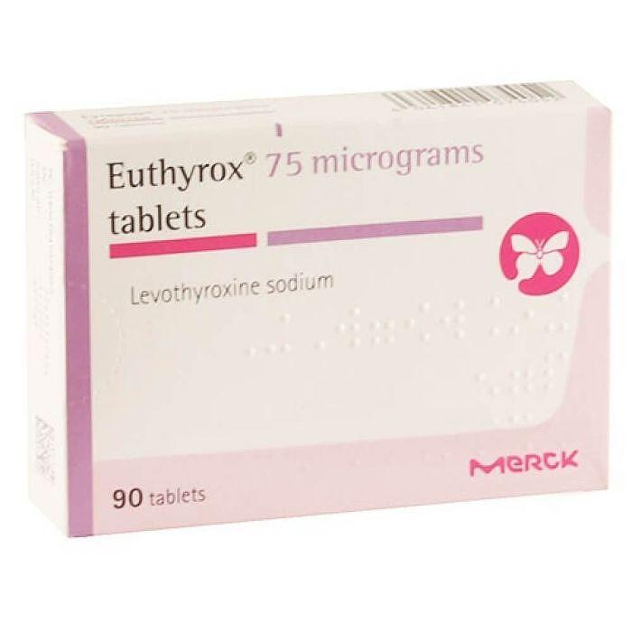 ЕУТИРОКС ТАБЛ. 75МКГ Х 90 | EUTHIROX tab. 75MG X 90