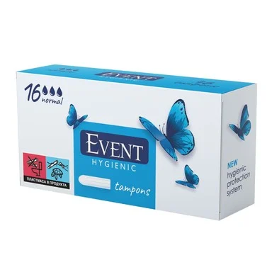 ЕВЕНТ Дамски тампони нормал х16 | EVENT Women's tampons normal x16