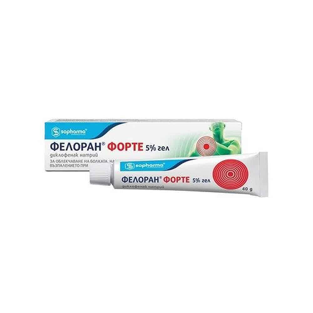 ФЕЛОРАН ФОРТЕ ГЕЛ 5% 40ГР | FELLORAN FORTE GEL 5% 40 GR