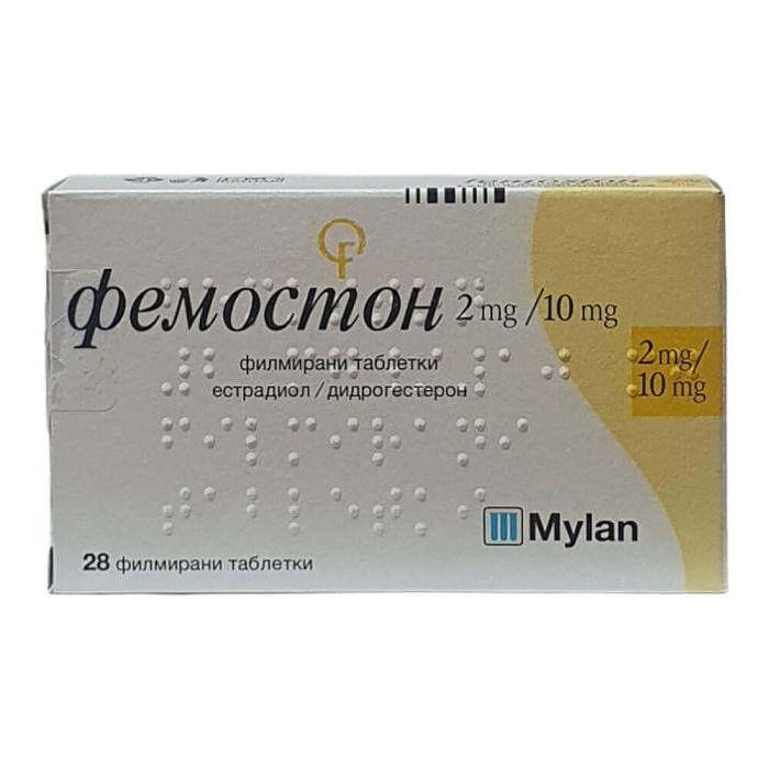 ФЕМОСТОН ТАБЛ. 2МГ/10МГ Х 28 | FEMOSTON tab. 2MG/10MG X 28