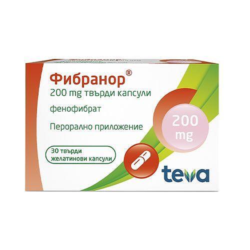 ФИБРАНОР КАПС. 200МГ Х 30 | FIBRANOR CAPS. 200 MG X 30