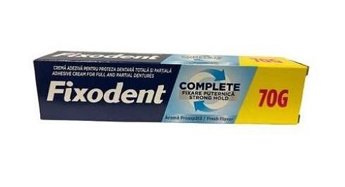 (ФИКСОДЕНТ) FIXODENT COMPLETE ORIGINAL fixed cream dentures 70g.