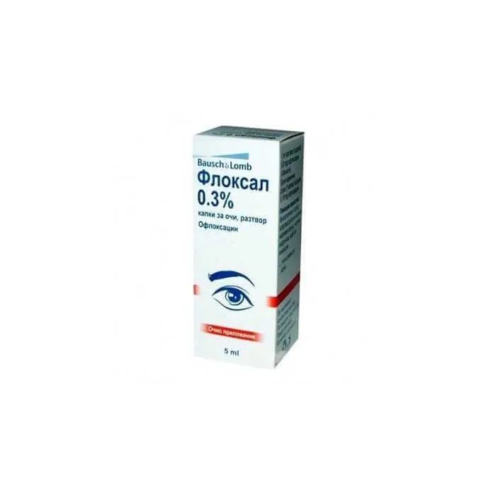 ФЛОКСАЛ КАПКИ ЗА ОЧИ 5МЛ | FLOXAL EYE DROPS 5ML