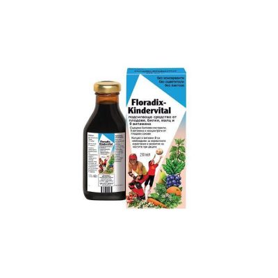 ФЛОРАДИКС КИНДЕРВИТАЛ СИРОП 250МЛ | FLORADIX KINDERVITAL SYRUP 250ML