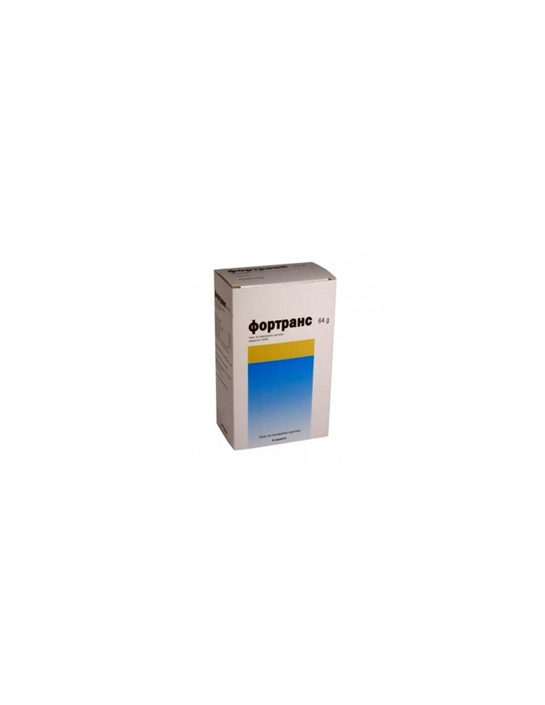 ФОРТРАНС ПРАХ 64ГР Х 4/ОПАКОВКА/ | FORTRANS POWDER 64G X 4/PACKAGING/
