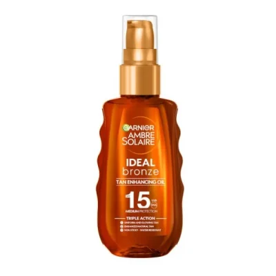 GARNIER AMBRE SOLAIRЕ ОЛИО SPF15 150МЛ | GARNIER AMBRE SOLAIRE OIL SPF15 150ML