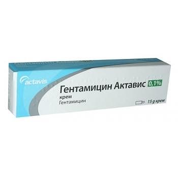 ГЕНТАМИЦИН КРЕМ 15ГР | GENTAMICIN CREAM 15 GR