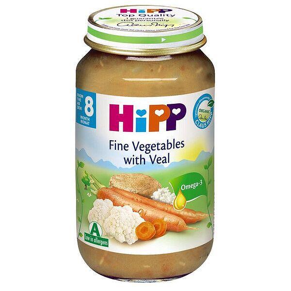 ХИП ПЮРЕ ЗЕЛЕНЧУЦИ И ТЕЛЕШКО | HIPP PUREE VEGETABLES AND BEEF