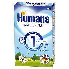 HUMANA 1 300g ХРАНА ЗА КЪРМАЧЕТА 0-6 МЕСЕЦА | HUMANA 1 300g FOOD FOR INFANTS 0-6 MONTHS